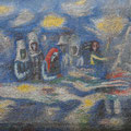 Mosaik „Der Weg der Erleuchtung“, 1978, Künstler: Satar Aitiev
