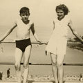 1949 - Maurice et Josette Lebrun à Ostende