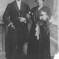 Vers 1910 - Feuillent Ladrière et Catherine Botte