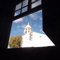 Blick auf die Kirche in Teguise