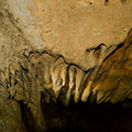 Decorations inside the cave. 