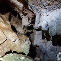 Decorations inside the cave. 