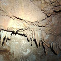 Decorations inside the cave. 
