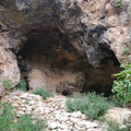 Entrance to the cave.