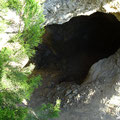 The big entrance to the Kava Revithias cave. 