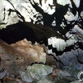 Decorations inside the cave. 