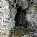 Entrance to the cave.