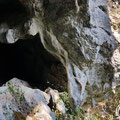 Approaching the Kotsaridis cave from the right side. 