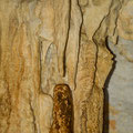 Two centimeters more and the stalactite will touch the stalagmite and grow into a column.