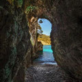 Inside Rovinia cave.