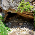 Entrance to the cave.