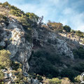 The upper Graves cave above Katavolos.