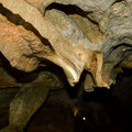 Decorations inside the cave.