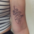 Herz Tattoo© Farb Fleck Tattoo OG Tattoostudio Linz