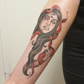 Medusa Tattoo © Farb Fleck Tattoo OG Tattoostudio Linz