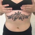 Underboob Tattoo © Farb Fleck Tattoo OG Tattoo Studio Linz