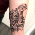 Dino Tattoo © Farb Fleck Tattoo OG Tattoo Studio Linz