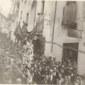 Fine anni '40 processione San Francesco