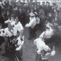 1950-Una quadriglia in P.zza del Popolo