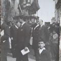 Anni '50 - Processione S.Francesco (tra gli altri, il piccolo Mingrone, Giacinto Casciaro, Sosto- foto dalla rete di F.Grillo)