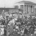 2-7-1958 Festeggiamenti per il quinto centenario di S. Francesco(nella nostra città giungono le ossa del taumaturgo)
