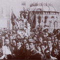 1947 - La processione di S.Francesco in P.zza Vittorio Veneto