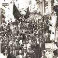 anni '50 Processione di S. Francesco