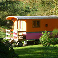 Zirkuswagen in Frankreich