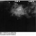 Mi primera imagen digital con una ST4 del corazón de M42: El Trapecio. Ver cómo aparecía la imagen en el monitor lentamente, linea a linea (como aparecían las imagenes en la NASA) en el viejo 286....