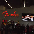 Fender Stand auf der Musikmesse