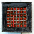 Natalie Magnin Textile - David Vanorbeek Metal ---   sold    www.vanorbeek.com