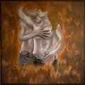 "Amore"...Ölfarbe auf Leinwand 2024 (100x100cm) verkauft