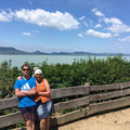 Balaton, Ungarn, Mai 2019: Barbara und Oliver im Urlaub