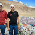 August 2018, Marcel und Raphael als Ausbildner bei einem Schulungstrip der Bergrettung Lech in Tungri, Indien