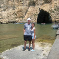 Theresa mit Thomas in Malta