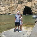 Theresa mit Thomas in Malta