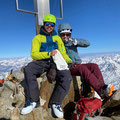 Wildspitze Tirol, 3768 m - Skiführerausbildung mit Theresa und Raphael