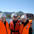 Anna-Katharina, Mirjam und Marc in Norwegen