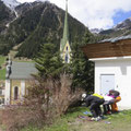 Ischgl, Paznauntal. Anna-Katharina, Melanie, Conny und Marc 2013