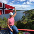 Mai 2022, Barbara in Grimstad Bufjord, Norwegen