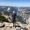 Jakob im Yosemite Nationalpark, USA August 2019