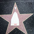 Mai 2011, Gebi auf dem Walk of Fame