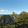Ruines du château féodal de Mirebel XIIème siècle