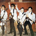 THE TROPICS - Tanzbar Pferdestall, Hagen-  april 1965 vlnr: Paul Pattynama - Benny Stevens - Hilmar Päck - Rudy de Wilde