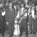 THE DYNAMICS (1960) vlnr: ? - Rob Smit - Eric Berger - Buddy Bosman - Johnny Fortuin (foto: Eric Berger)