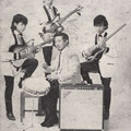 THE WHITE WAVES vlnr: Micky Oppier - Eddy Noya - Jacky Amanopunjo - Andy Noya 