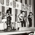 JOYCE & THE JUGGLERS - Club E Rex, Marburg (feb.1965) vlnr: Harry Hooper - Joyce Tielman - Freddy Hooper - Henry Alting Siberg - Harry James de Vries