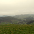 was soll man sagen, Sicht und Wetter bescheiden, Blick Richtung Angerwirt