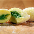 Gnocchi mit Bärlauch Füllung