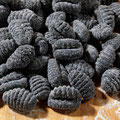 Gnocchi mit Tintenfischtinte